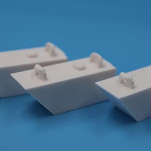 Custom Replacement Feet for Cooler Master QUBE 500 PC Case - 3D Printed (4-Pack)
