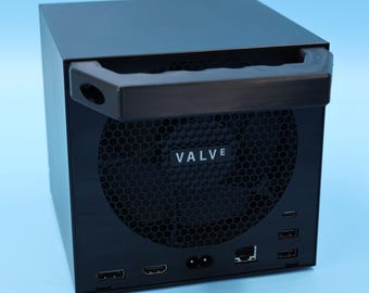 Steam Machine Carry Handle - 3D Printed PETG Grip with Stainless Hardware for Valve Steam Machine (2026), Bolt-On Flush Mount