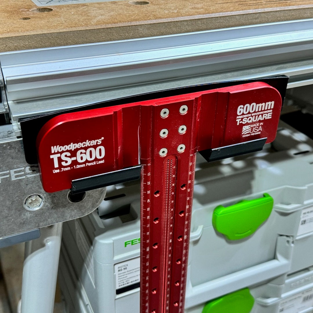 3D Printed Festool Rail Accessory for Woodpeckers Precision Woodworking ...