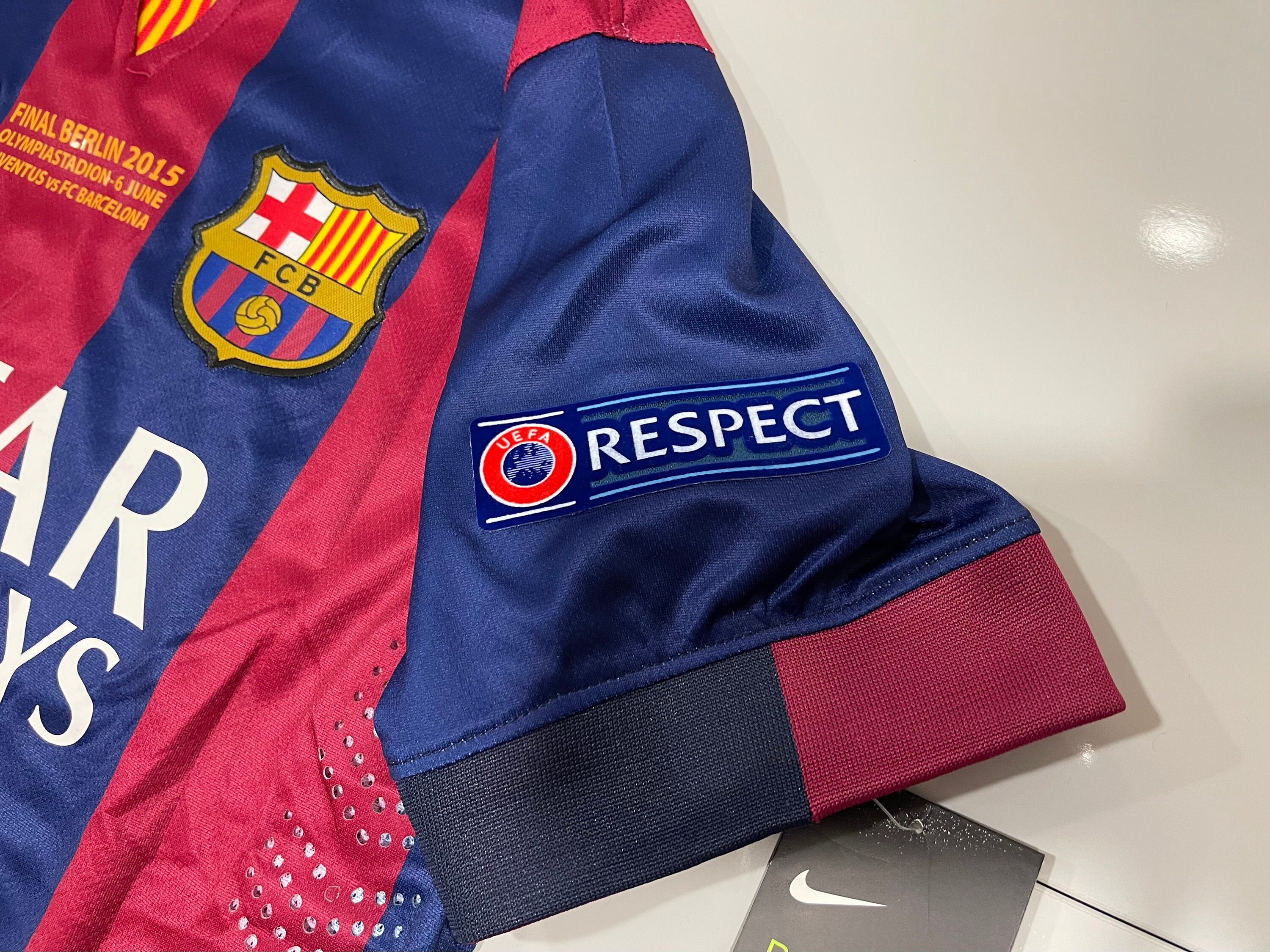 Messi 2015 UCL Finale Barcelona Trikot Größe Mittel und ...