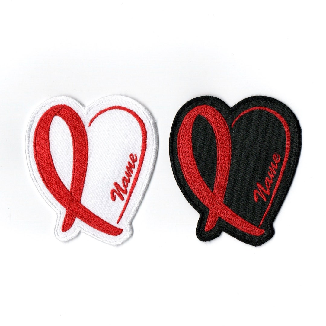 Blood Cancer Personalize Red Ribbon - Etsy