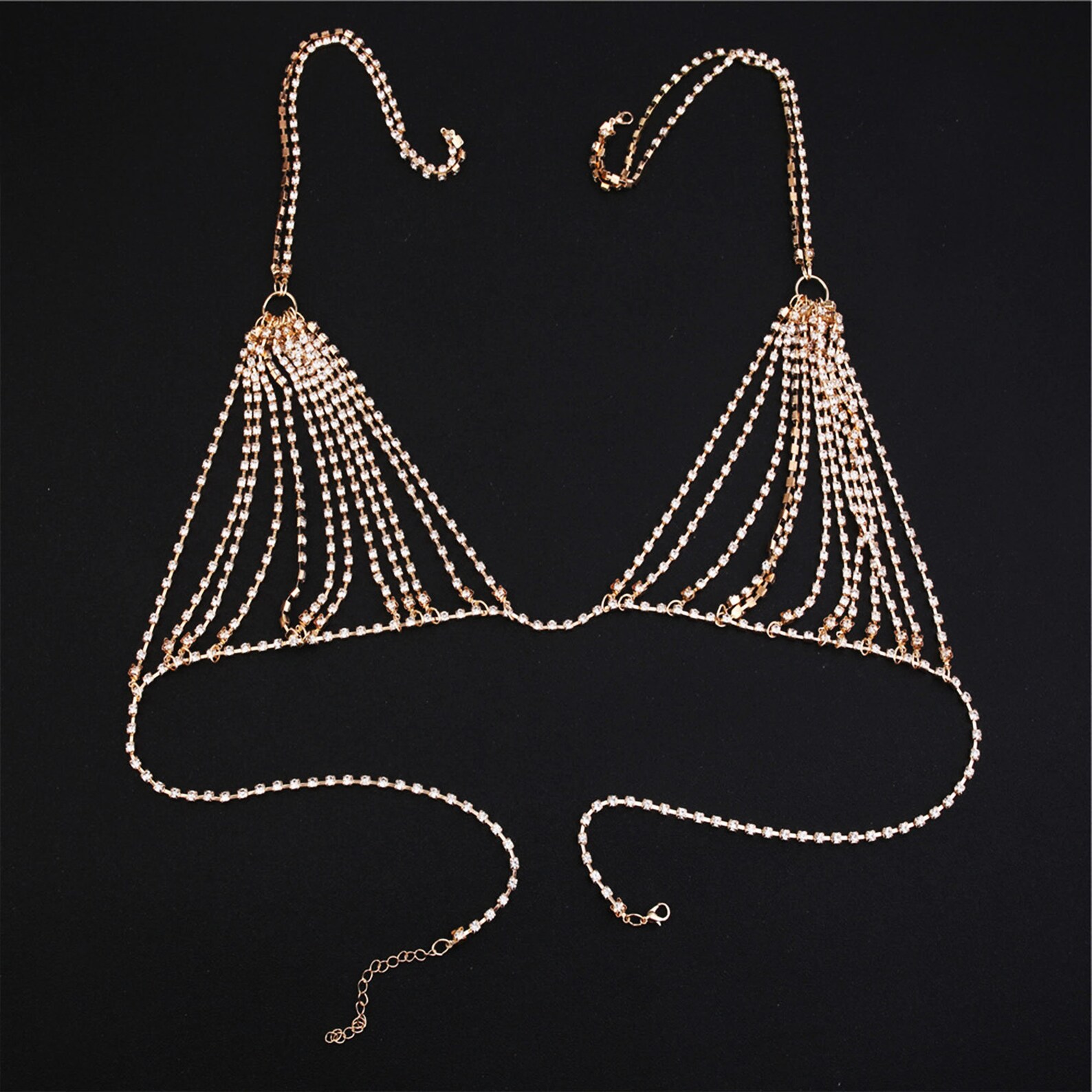 Sexy body chain necklace Sexy body chain bra chain Super Etsy