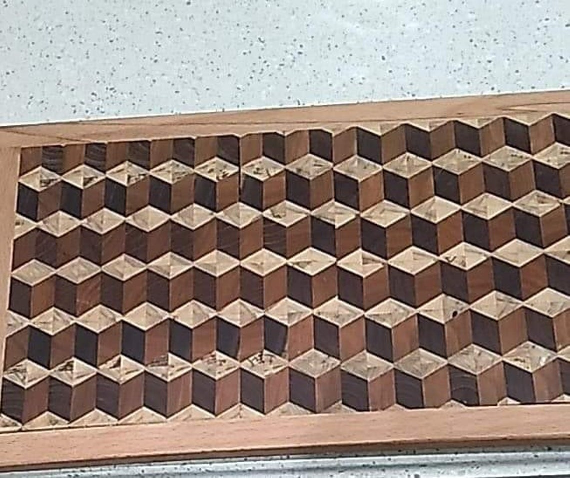 3d cube cutting board plans 3d cube cutting board plans