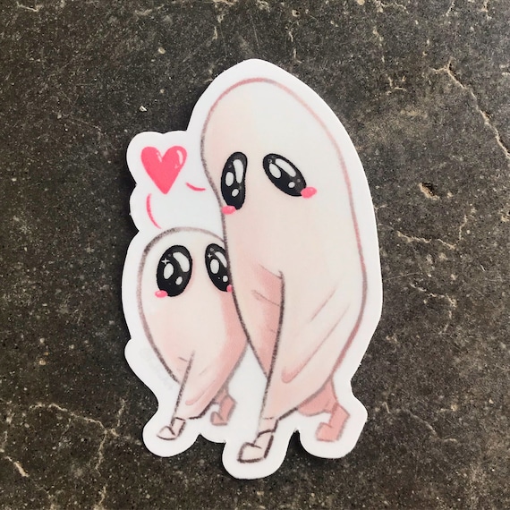 Cute Cryptid Fresno Nightwalker Sticker | Etsy