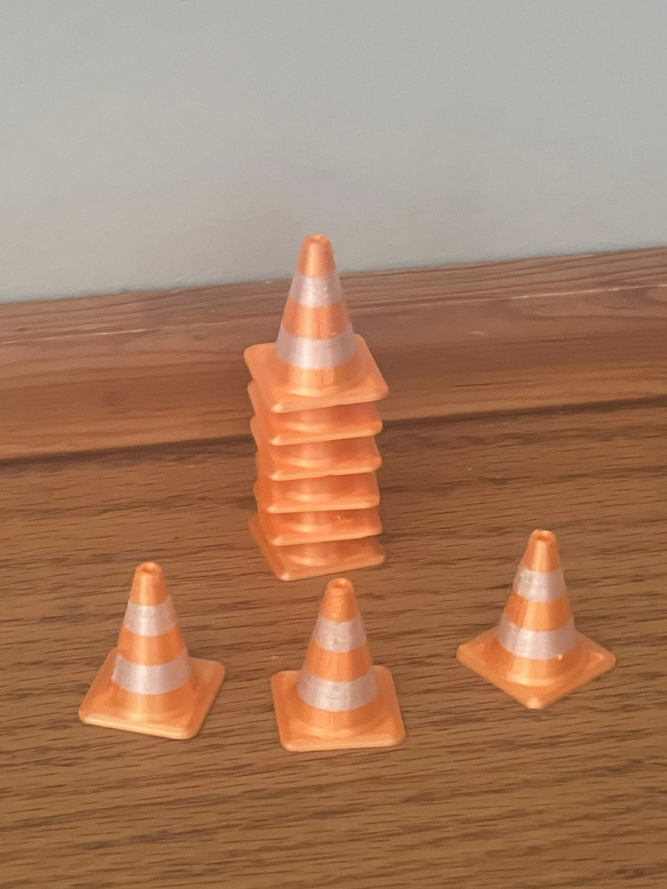 Traffic Cone 3D Printed - Etsy