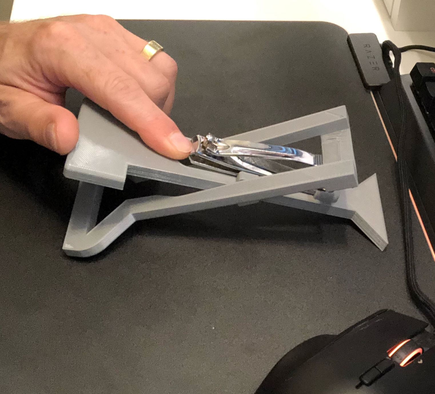 One Handed Nail Clipper Etsy