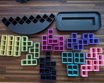 Tetris Balance Game With Case