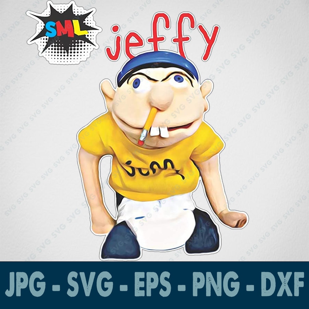 Jeffy the Puppetv Funny SVG Etsy
