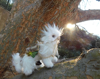 Pocket Griffin Fatto a mano OOAK Art Doll