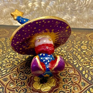 Wizard DnD Miniature Worry Doll Figurine