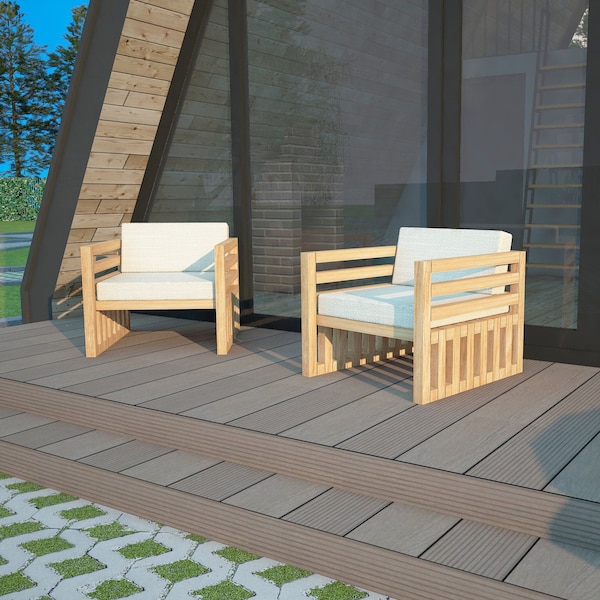 Patio chair Plans, Outdoor Chair Plans, Diy Adirondack, Chair plans, Woodworking Plans, Bench plans, minimalist chair plans,adirondack plans