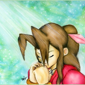 Aerith Gainsborough - 11x14 Print