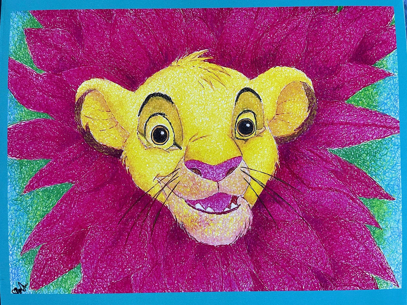Simba I Just Can't Wait to Be King 8x10 | Etsy