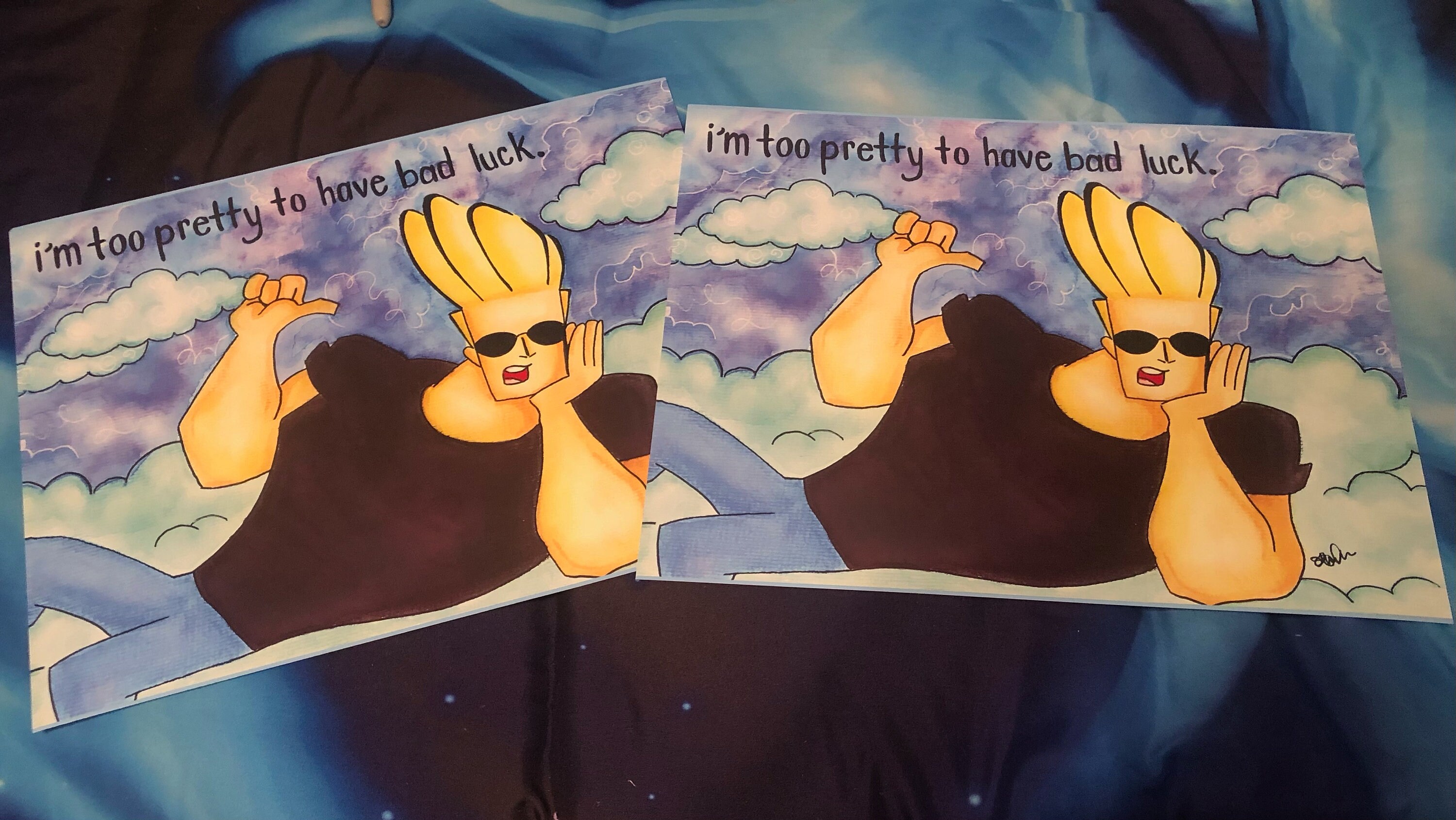 Johnny Bravo - 11x14 Print - Etsy