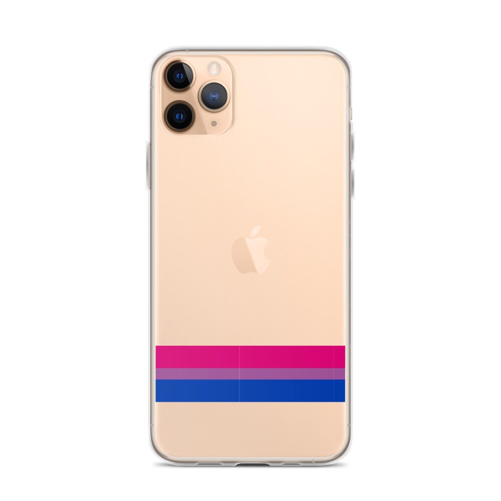 Bi Flag Thin iPhone Case | Solid Polycarbonate Back | LGBTQ+ Pride iPhone  Case Active - Etsy