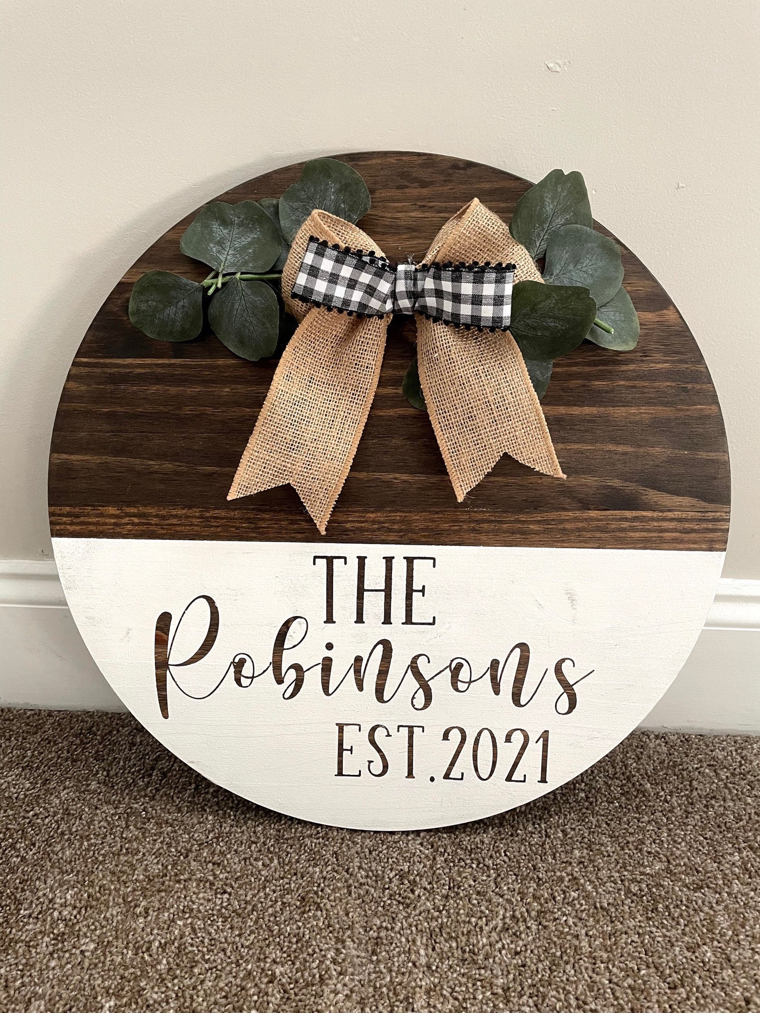 Front Door Decor Custom Wood Signs | Etsy