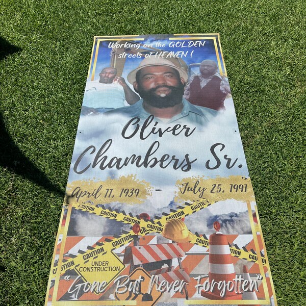 Vinyl Grave Blanket Etsy