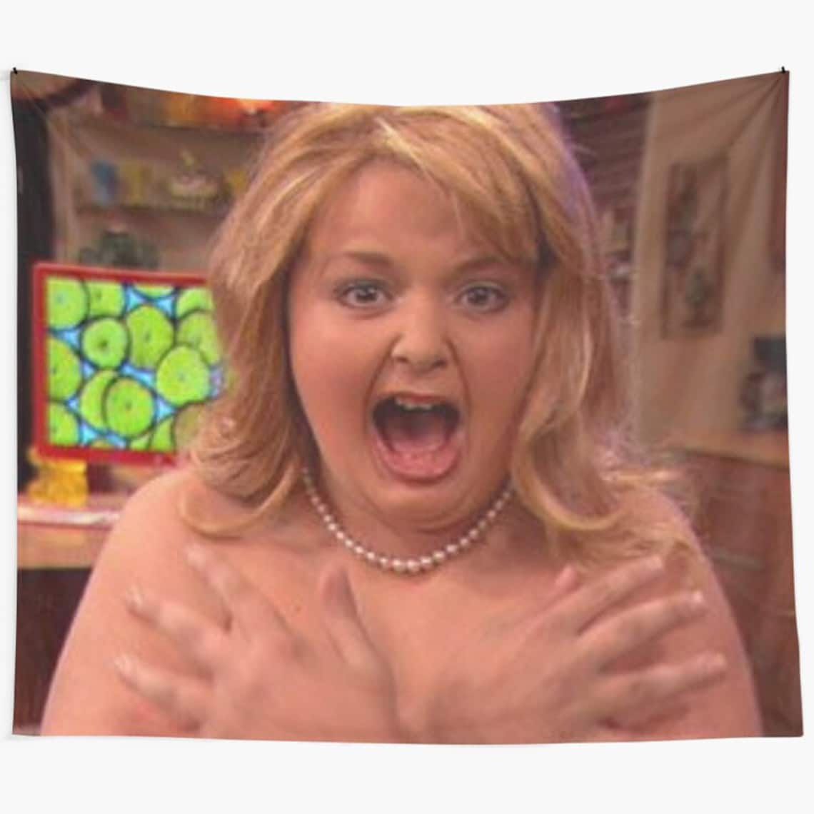 Gibby ICarly Girl Meme Tapestry quote Wall Tapestry Tapestry Etsy