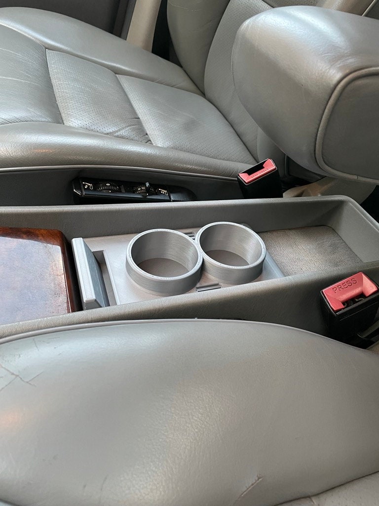 Mercedes W124 Cup Holder With Cell Phone Holder Center Console