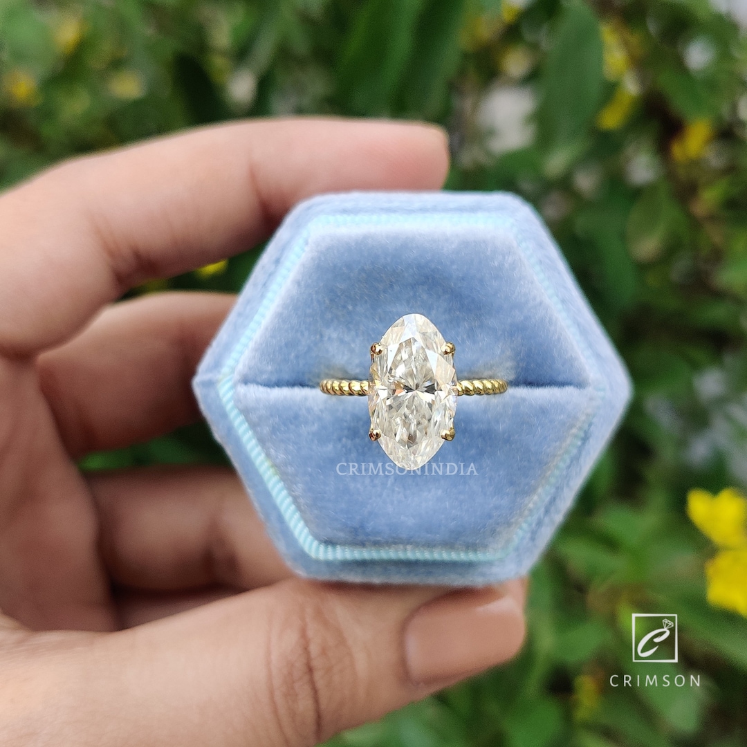 Ciondolo Ape Con Moissanite 3 Carati – Oro Giallo 14K Su Argento 925 – Personalizzabile - Foto 5