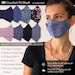 Easy Breathe 3D Face Mask | No Fog Design | Premium Egyptian Cotton | USA Made | Ships in 1 Day from New York City 