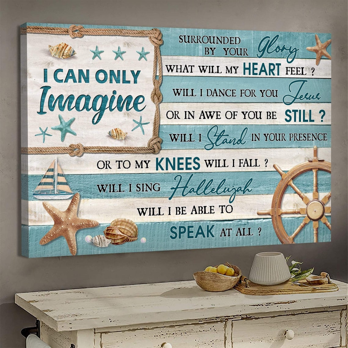 Poster & Canvas I Can Only Imagine Wall Art Christian Etsy