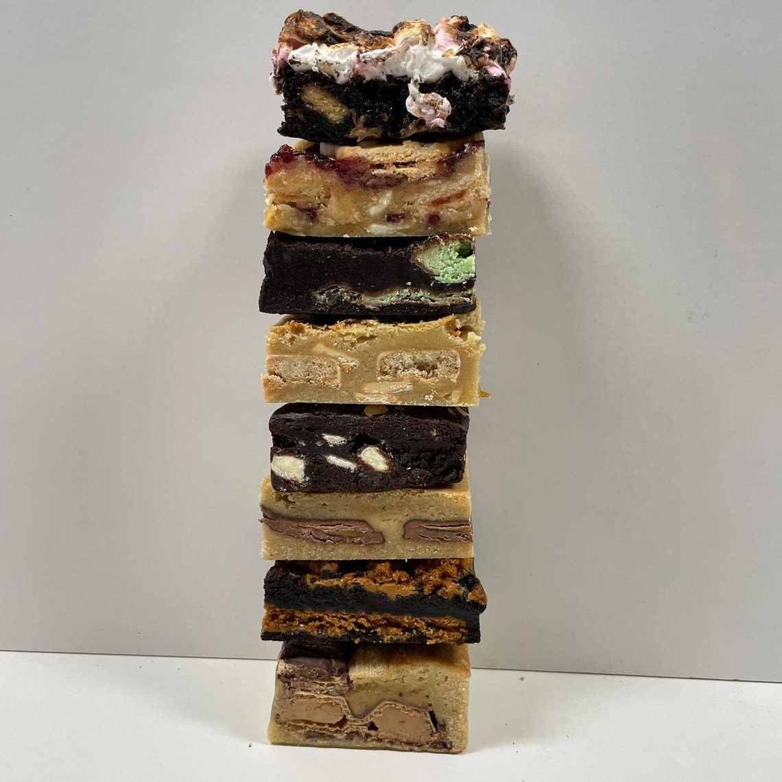 Postal Brownies 4 Brownies per box Postage across UK Etsy