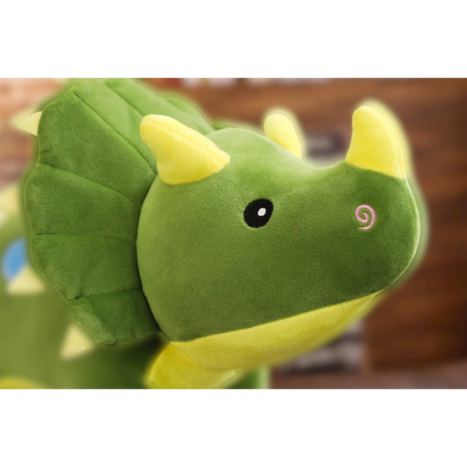 40-80CM Creative Big Plush Soft Triceratops Stegosaurus Plush | Etsy