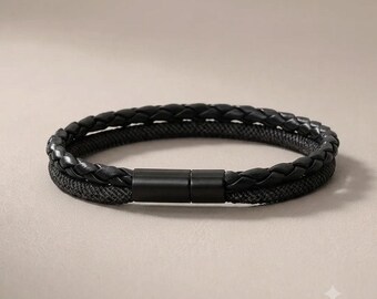 Handmade braided bracelet