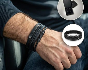 personalized & handcrafted bracelet in 3 colors