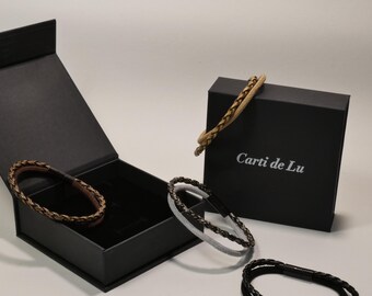 Handmade braided bracelet