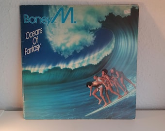Boney M. – Oceans Of Fantasy,Vinyl/ Gift,Record LP,Vintage 70&#39;s,Poster
