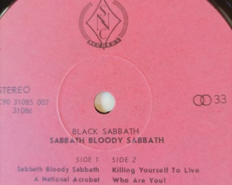 Black Sabbath - Sabbath Bloody Sabbath Rock Ozzy Osbourne