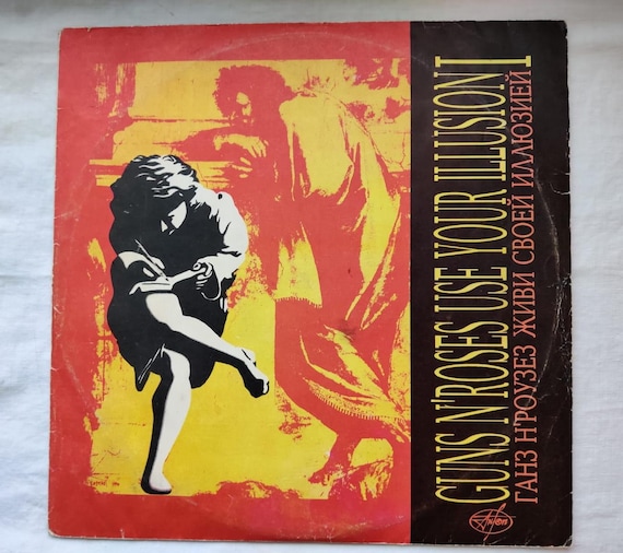 Guns N' Roses - Use Your Illusion I Album Record 2 X Vinyl Rare