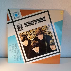 The Beatles- Beatles&#39; Greatest Vintage LP Vinyl Record/Vintage Vinyl/Parlophone Odeon/ Michelle/Revolver Lennon McCartney Sgt.Pepper&#39;s