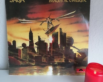 Saga - Images At Twilight Vinyl Record Musique 1979 Prog Rock Polydor Allemagne