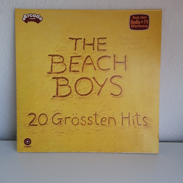 The BEACH BOYS 20 Grössten Hits / Greatest Hits Vinilo raro Disco original Alemania Aus der Radio TV Werbung