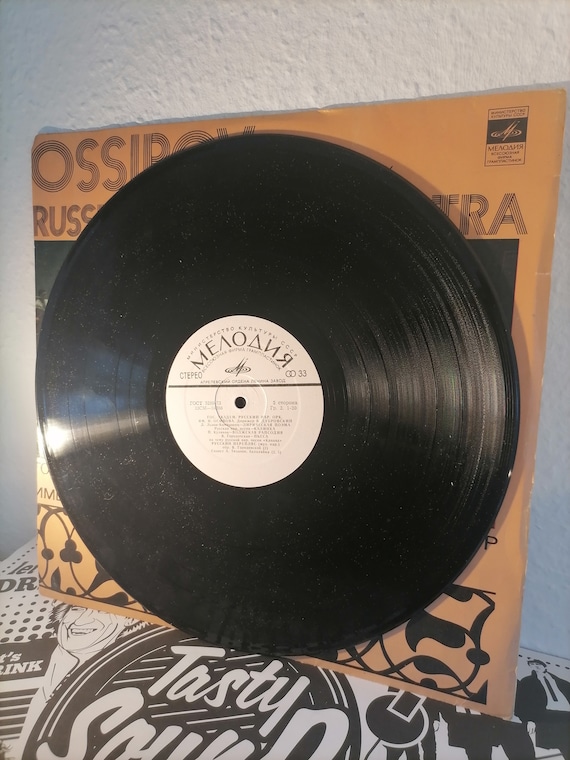 Record Rare Osipov Academic Russian Folk Orchestra-russian Folk