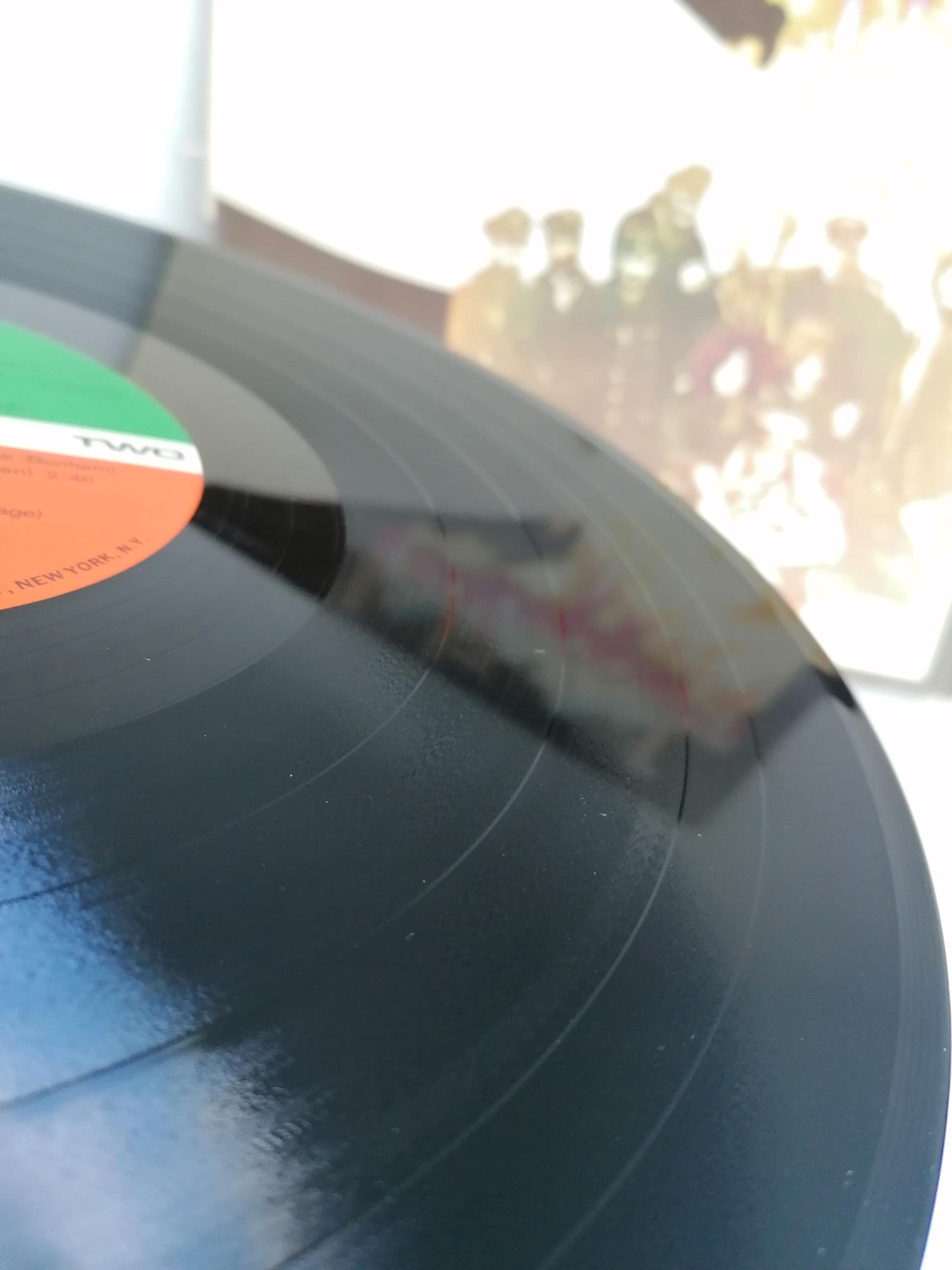 Led Zeppelin - Led Zeppelin II Vinyl Record Label Atlantic H 800/5