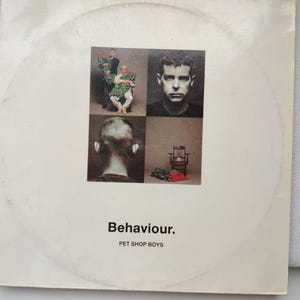 Pet Shop Boys Behavior Rare Record Vinyl New Wave Electronic Pop Synth Music Neil Tennant Chris Lowe