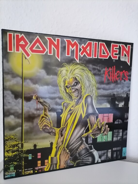Iron Maiden Killers, Disco LP in vinile, Questa è un'edizione originale  molto rara/heavy metal inglese, Adrian Smith, Bruce Dickinson -  Italia
