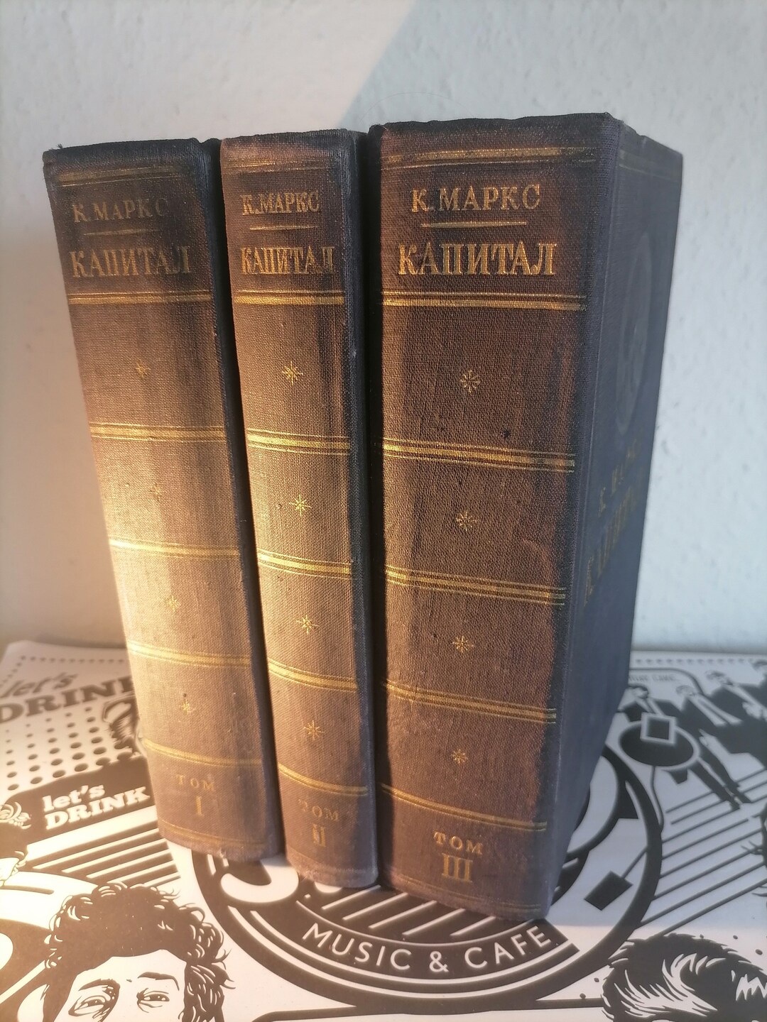 【即日発送】 in Book Vintage Capital Das Marx Karl Russian 3 of Set 1951 洋書
