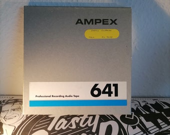 Vintage AMPEX 641 Rare professional Recording AUDIO Tape /Reel-to-Reel/Vintage record in excellent condition