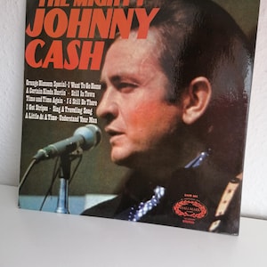 Johnny Cash - The Mighty Johnny Cash Vinyl Record Album 1971 Pressed in USA