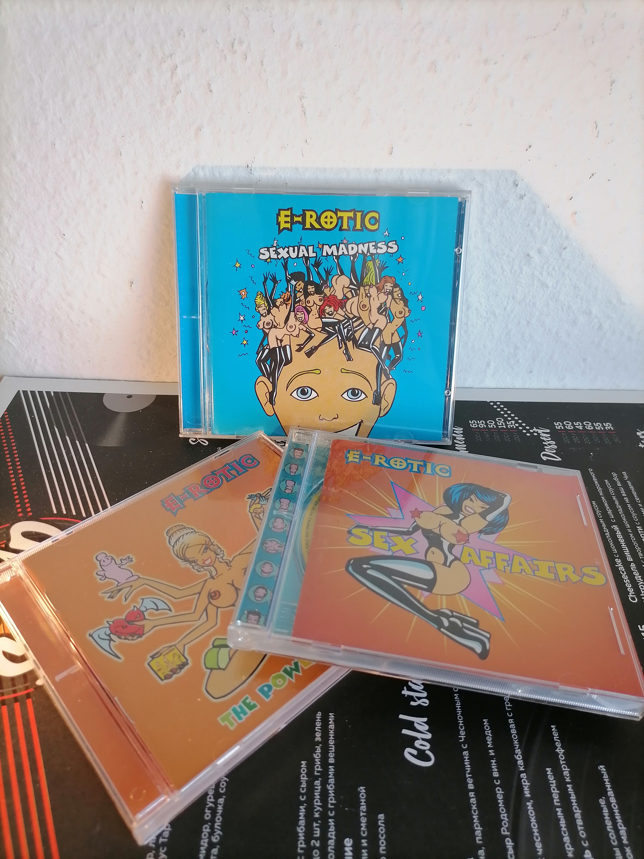 E-rotic Album CD 3 LOT /sex Affairs/the Power of Sex/sexual
