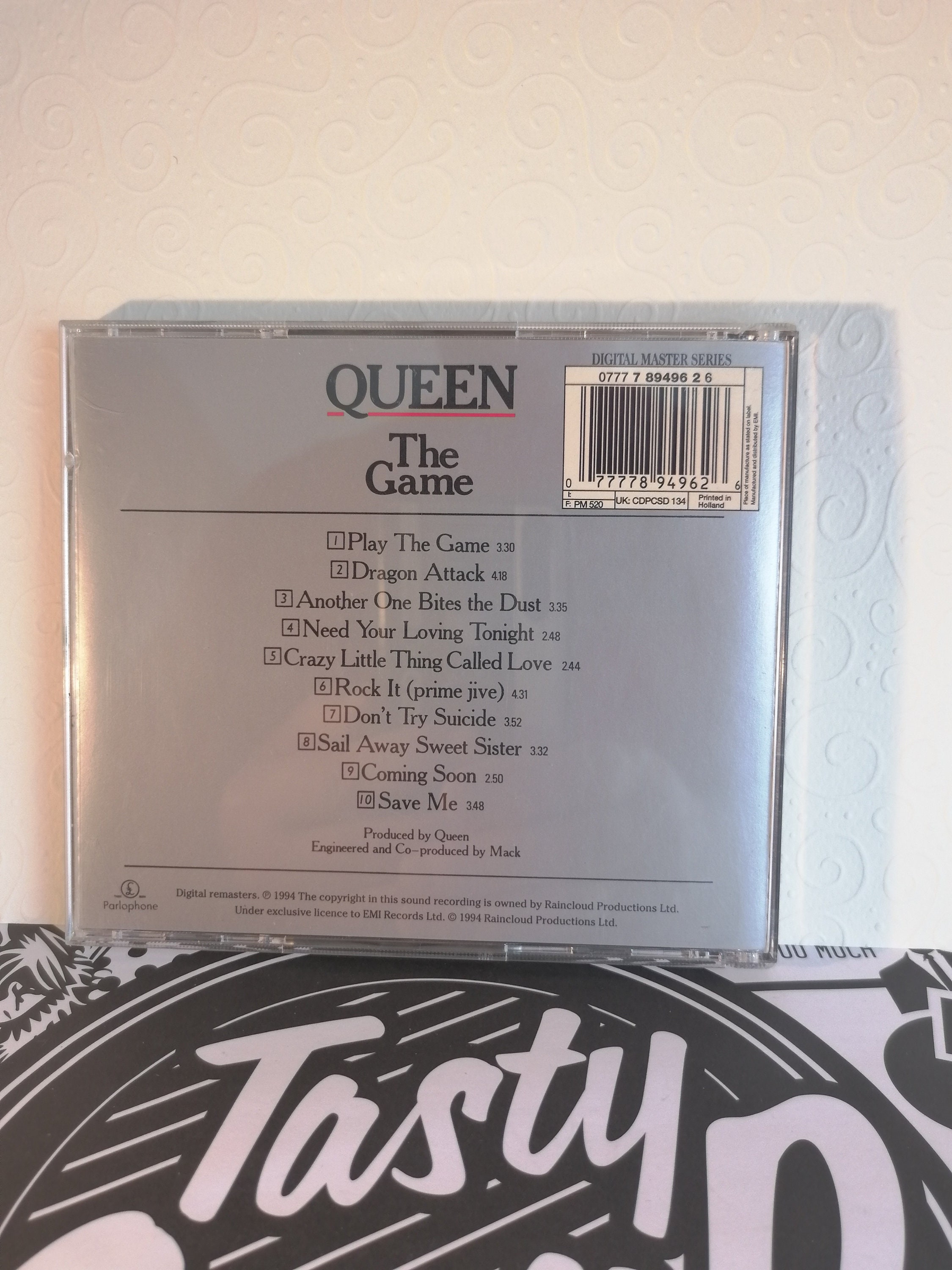 Queen the Game CD Album Records Vintage Rare Made in Holland
