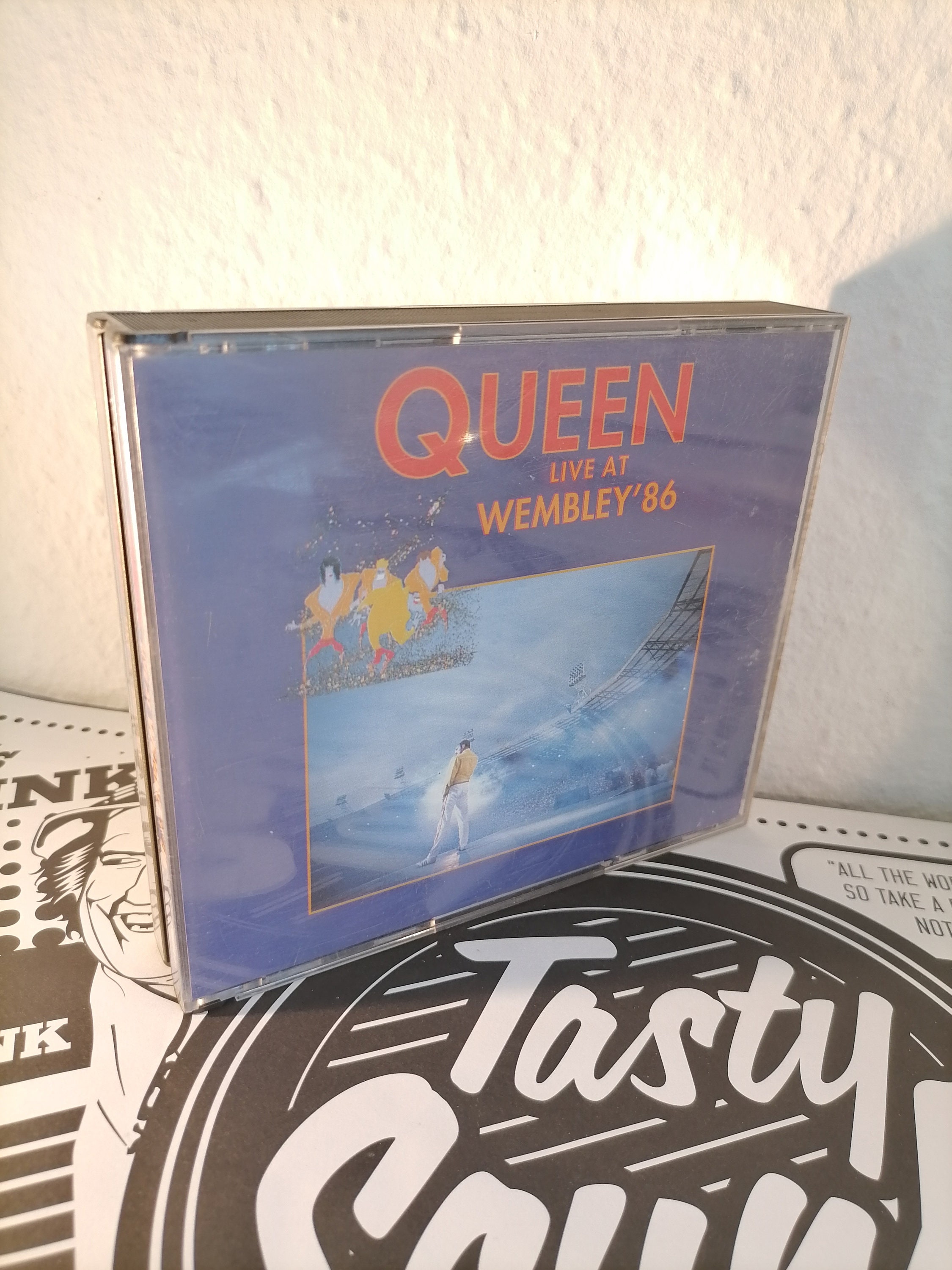 Queen Live at Wembley '86 Freddie Mercury 2 CD Records Vintage