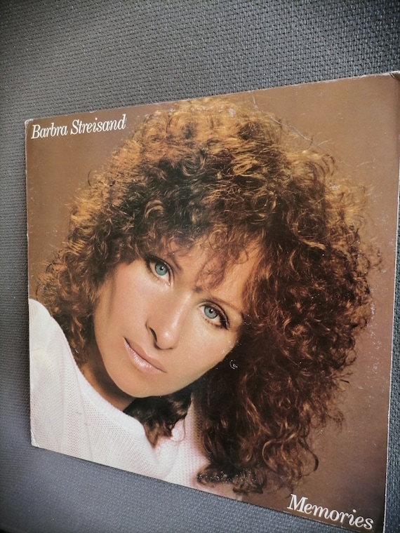 Barbara Streisand's Memories With Internal Record Cover Vinyl