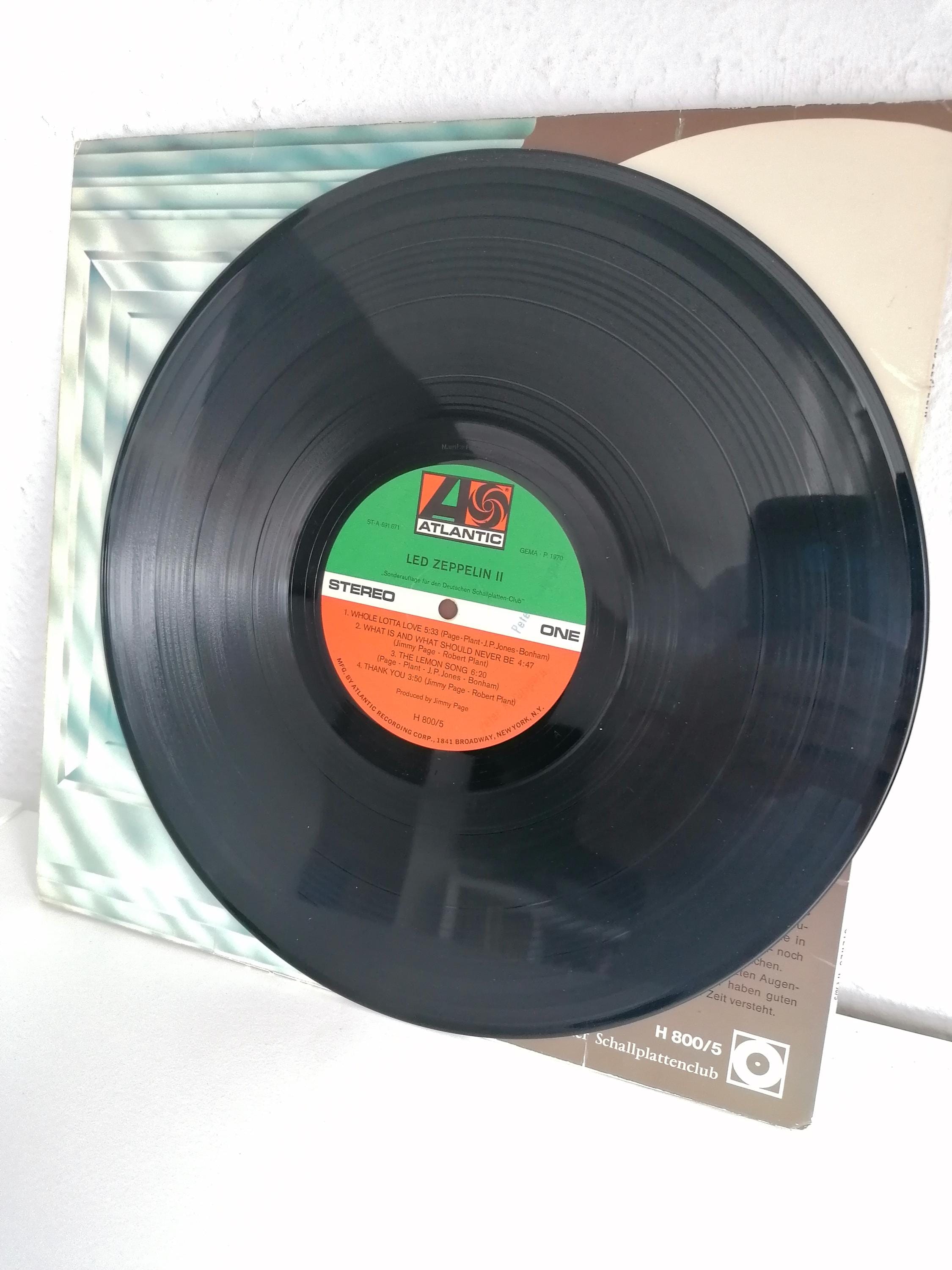 Led Zeppelin - Led Zeppelin II Vinyl Record Label Atlantic H 800/5
