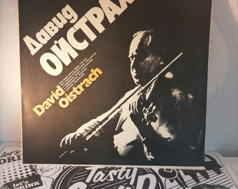 Vinyl Record David Oistrakh Peter Tchaikovsky Concerto For Violin And Orchestra In D Major/Moscow State Philharmonic Symphony Orchestra